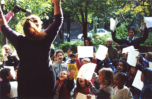 Mighty Story Action Time at 6th Street Avenue B Garden